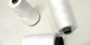 Polyester White Yarn