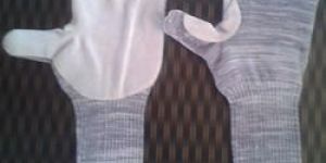 Knitted Leather Pam Hand Gloves