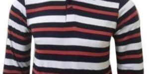 Striped Full Sleeves T-Shirt,