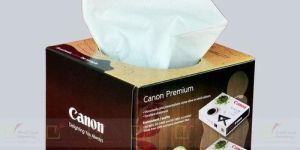 Kraft Paper Tissue Box