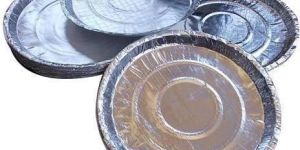 Silver Laminated Paper Thali