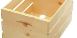 Wooden Crate Box