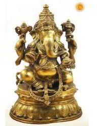 Bronze Ganesh Statue