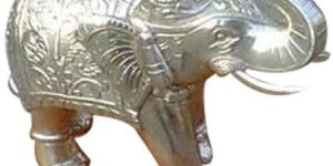 Metal Elephant Statue