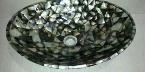 Mother of Pearl Wash Basin