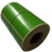Green Barcode Paper Sticker Roll