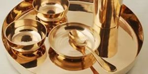 BRONZE THALI SET