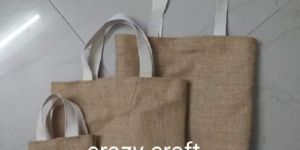 Jute Tote Bag Decoration