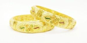 Gold Plated Bangles