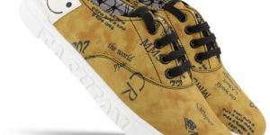 Mens Printed Lace up Shoes