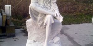 Sai Baba Marble Statue