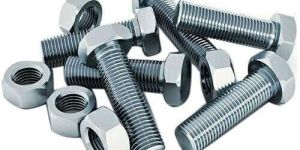 Silver Stainless Steel Nut Bolt