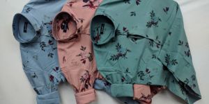 Mens Printed Lycra Shirt (7151)