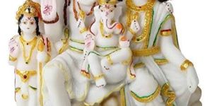 Marble Shiv Parivar Statue