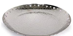 Silver Polished Steel Bowl