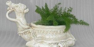 Terracotta Camel Shaped Planter