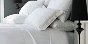 White Cotton Hotel Bedding Set