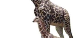 FRP Giraffe Statue