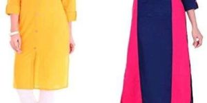 Plain Cotton Kurtis