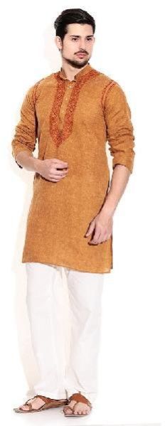 Mens Embroidered Kurta Pajama