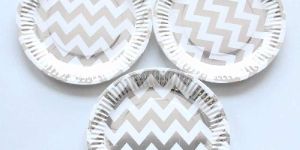 Party Silver Paper Plates