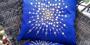 Embroidered Cushion Cover