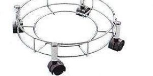 Stainless Steel Cylinder Trolley
