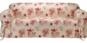 Embroidered Sofa Cover Fabric