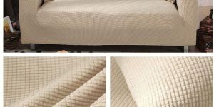 Plain Sofa Cover Fabric