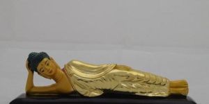 Plastic Golden Buddha Statue
