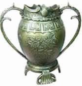 Brass Urn with Handle
