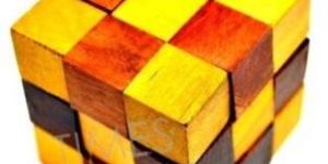 Wooden Puzzle SNAKE CUBE