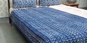 Resist Print Hand Block Printed RUG