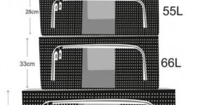 55L Polyester Fabric Cloth Storage Box