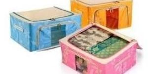 Foldable Oxford Fabric Steel Box