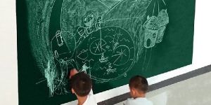 GREEN BOARD VINYL WALL STICKER