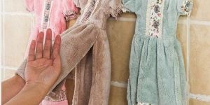 Hanging Frock Hand Towel for Hand Wipe