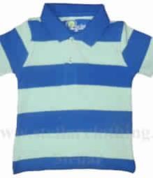 Yarn Dyed Polo T-Shirt
