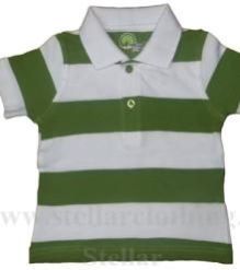 zCotton Yarn Dyed Polo T-Shirt