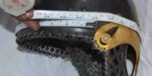 MEDIEVAL LEATHER ARMOR VIKING HELMET