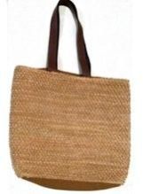 Hand Loop Cotton Rug Vintage Look Women Handbag Stylish College Girls Bag