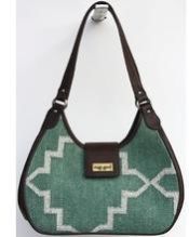 Handmade Cotton Jari Daily Use Ladies Bag