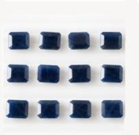 Natural Blue Sapphire Gemstone Octogen Cut