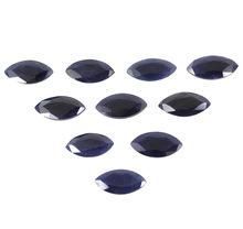 Untreated Blue Sapphire Gemstone 4*8mm Marquies Normal Cut