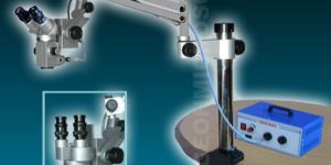 Portable Operating Microscope with Cold Light Source