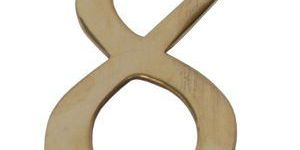 Brass Numerals
