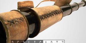 Brass Leather Nautical Telescope