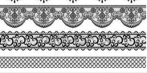 Fancy Border Lace