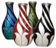Posy Meena Metal Flower Vase