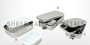 Rectangular Plastic Lid Container